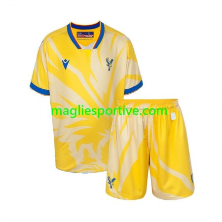Completo Calcio Crystal Palace Bambino Divisa Trasferta 2024-2025